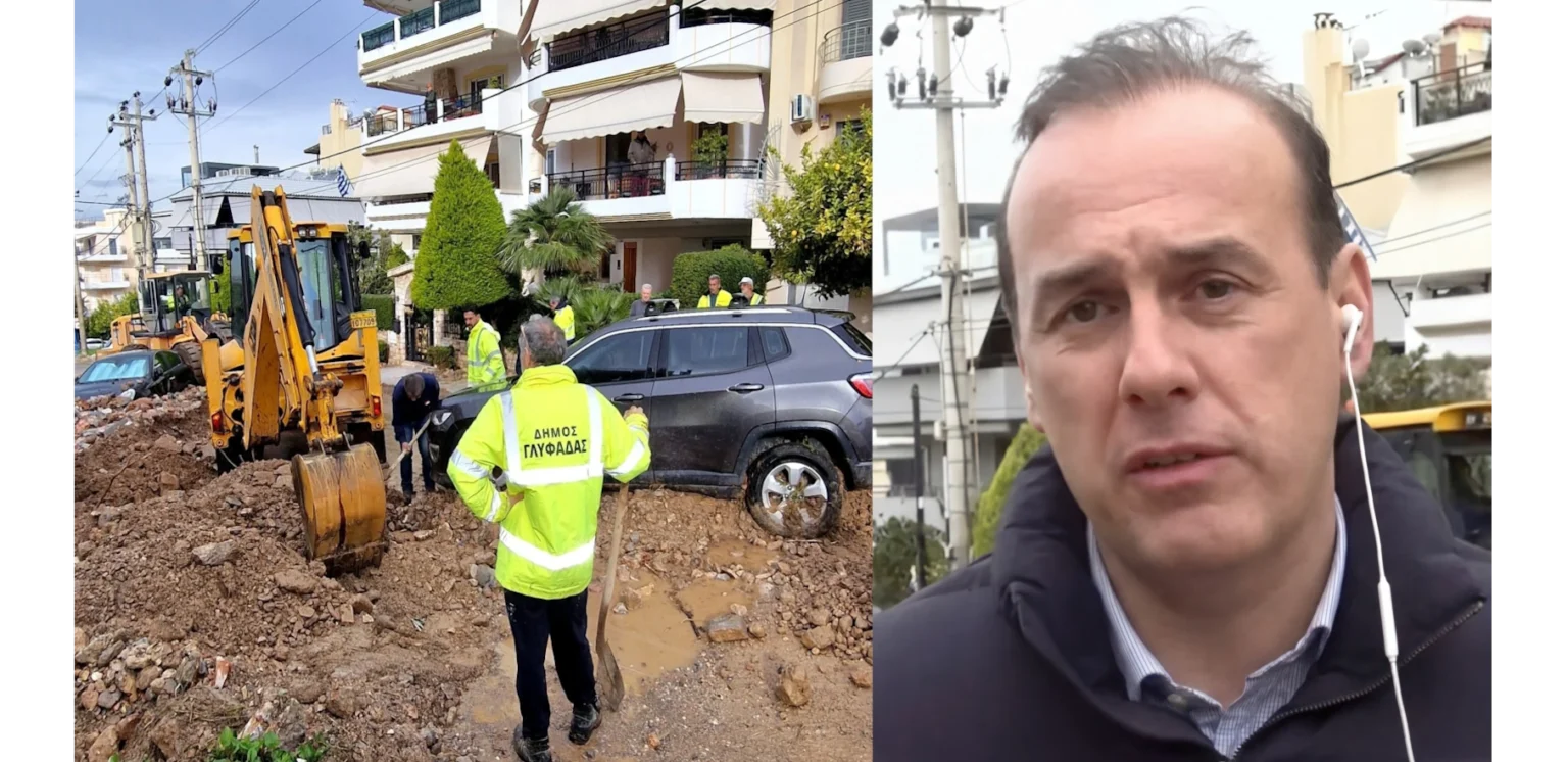 Γιώργος Παπανικολάου: “Δεν θα κρυφτώ στα δύσκολα” – Το σχέδιο για την επόμενη μέρα στη Γλυφάδα μετά τη φονική κακοκαιρία