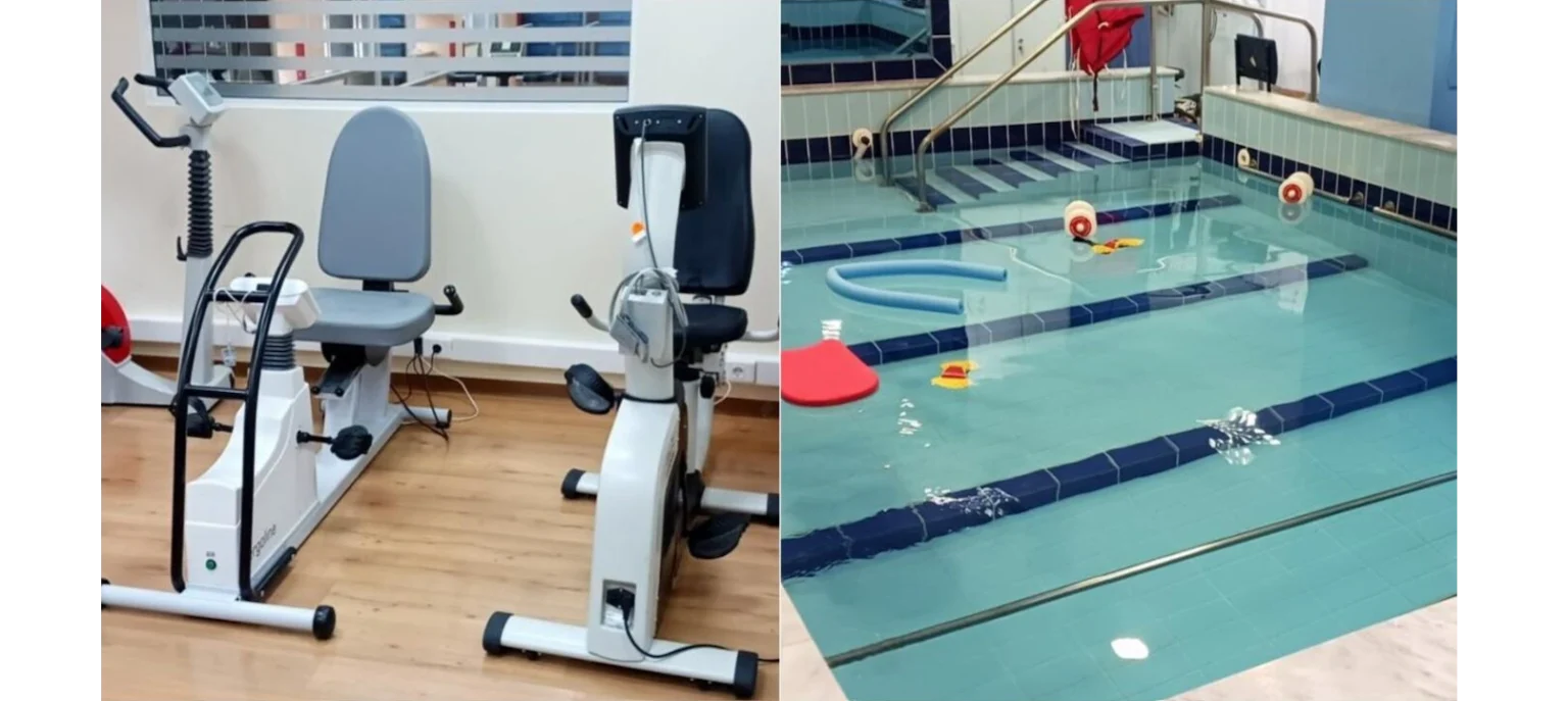 Ασκληπιείο Βούλας: Εντυπωσιακές εικόνες από το νέο υπερσύγχρονο Φυσικοθεραπευτήριο και την πισίνα