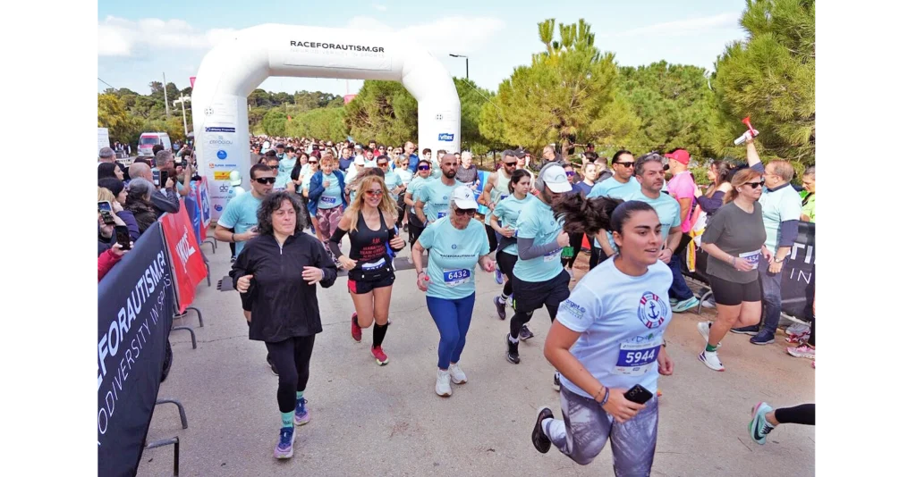 Με 1189 δρομείς το Race For Autism Gr στη Βουλιαγμένη