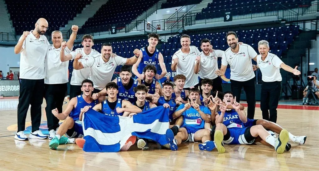 Η Εθνική Παίδων στους προημιτελικούς του Ευρωμπάσκετ U16: 83-78 την Σλοβενία